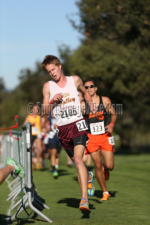 2013SIXCHS-013.JPG - 2013 Stanford Cross Country Invitational, September 28, Stanford Golf Course, Stanford, California.
